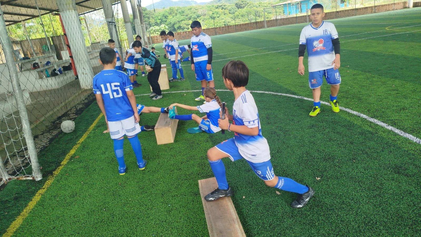 Entrenamiento de Willy Sport FC